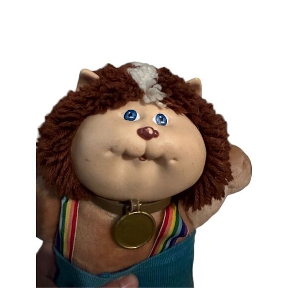 VINTAGE 1983 CABBAGE PATCH KIDS KOOSAS DOG BLUE PANTS STUFFED ANIMAL PLUSH TOY - Picture 6 of 9